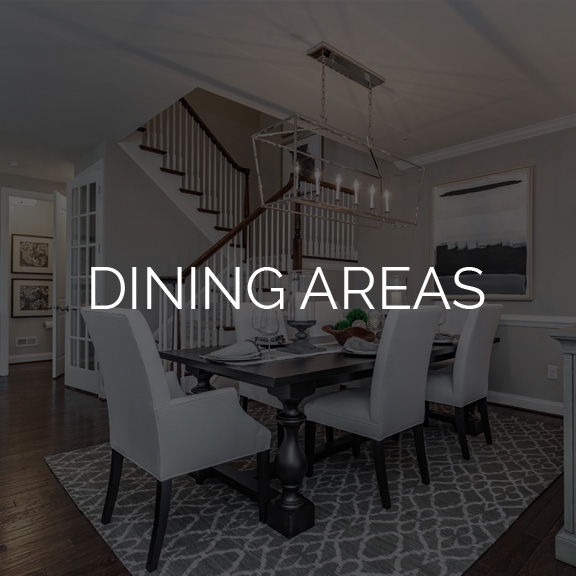 Dining Area at The Reserve at Glen Loch by Judd Builders