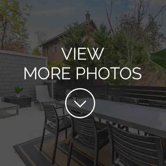 Outside deck with seating area