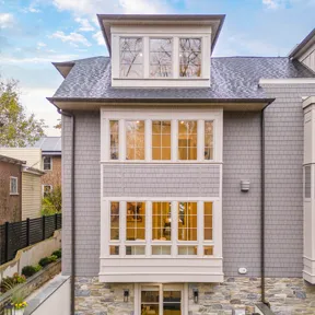View of single unit of the new construction homes in The Enclave at Chestnut Hill