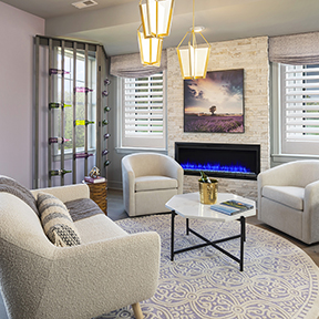 Flex room at house for sale in Chalfont, PA at The Reserve at Chalfont