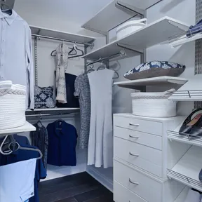 The Antonio Primary Walk-in Closet