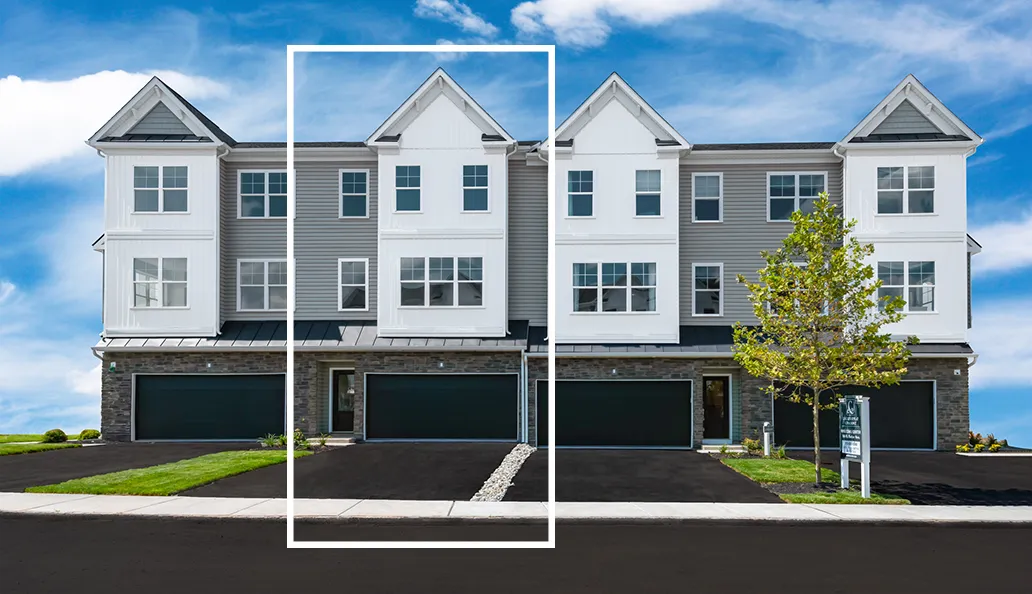 The Jordan homesite #15, built by Judd Builders at The Reserve at Chalfont in Chalfont, PA