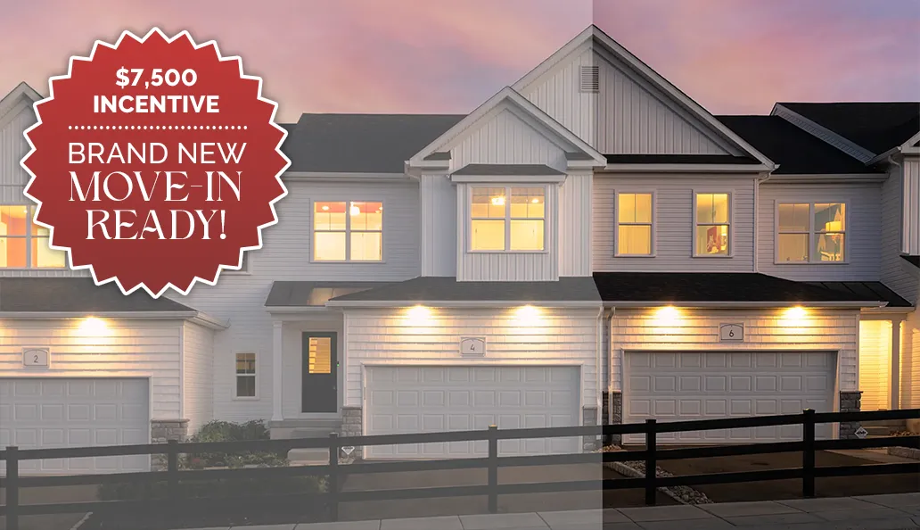 The Bellini homesite #83, built by Judd Builders at The Reserve at Cross Creek in West Brandywine, PA