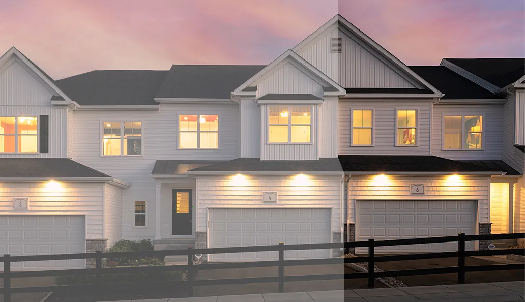 The Bellini home model, built by Judd Builders at The Reserve at Cross Creek in Chester County, PA