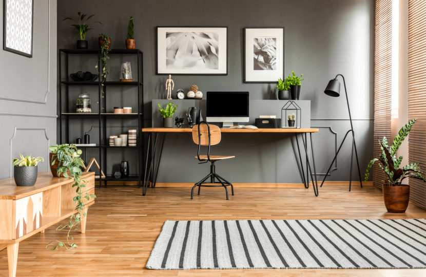 spacious modern workspace