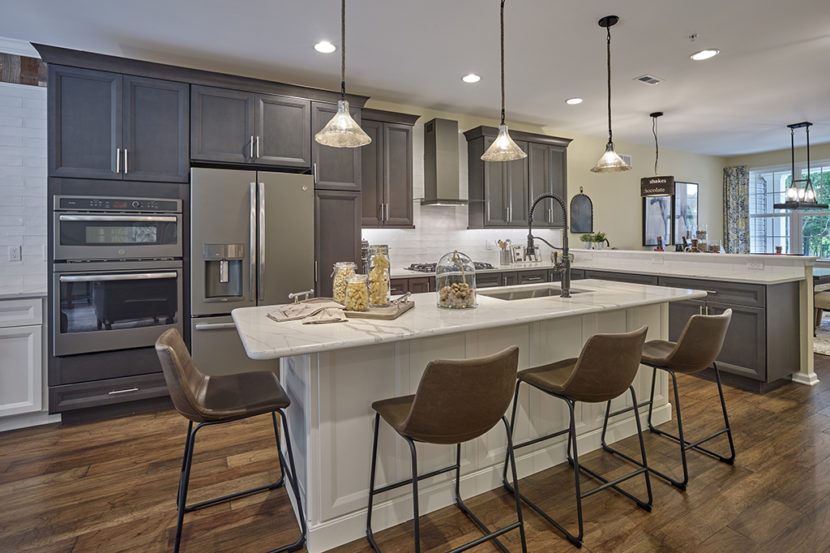 The Reserve at Glen Loch kitchen interior of West Chester home