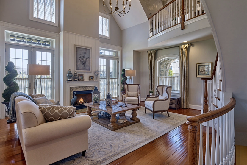 Living Room in Flourtown Home For Sale