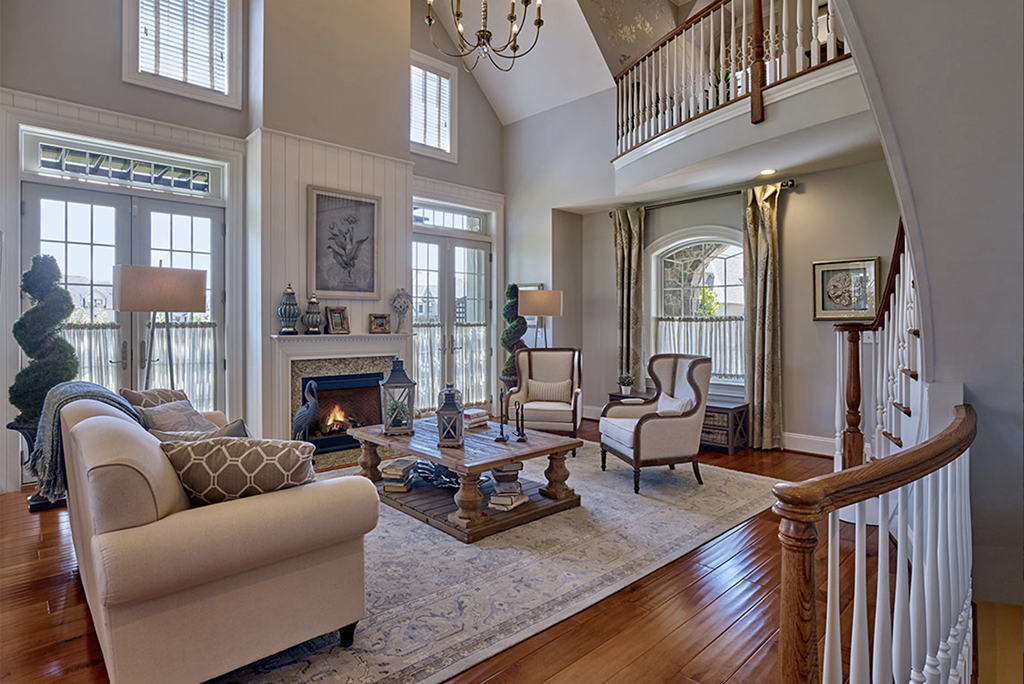 Living Room in Flourtown Home For Sale