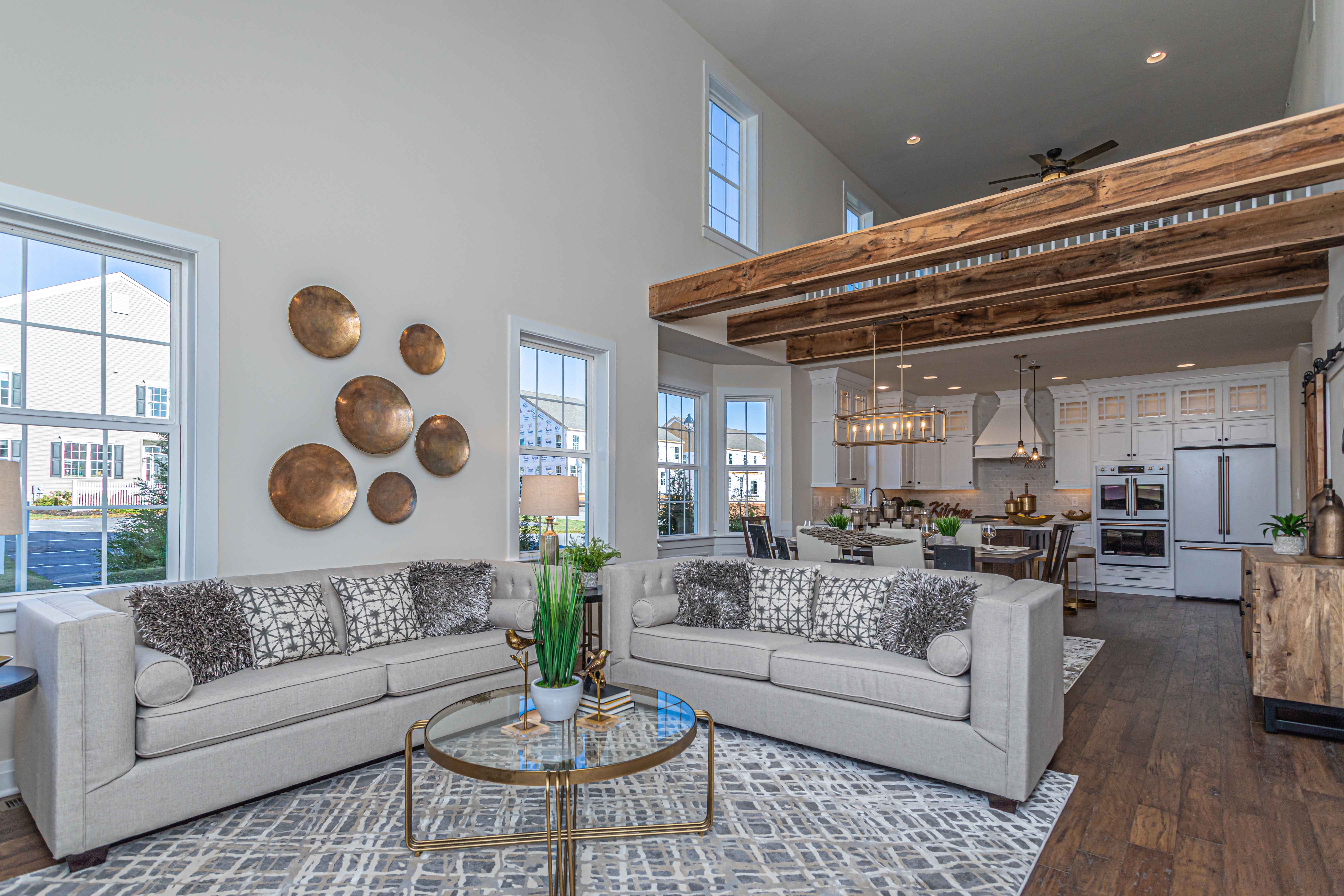 Open Concept Layout at The Caldwell Model