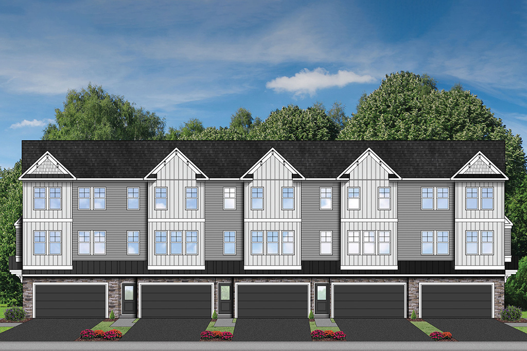 Elevation of The Townhomes at The Reserve at Chalfont