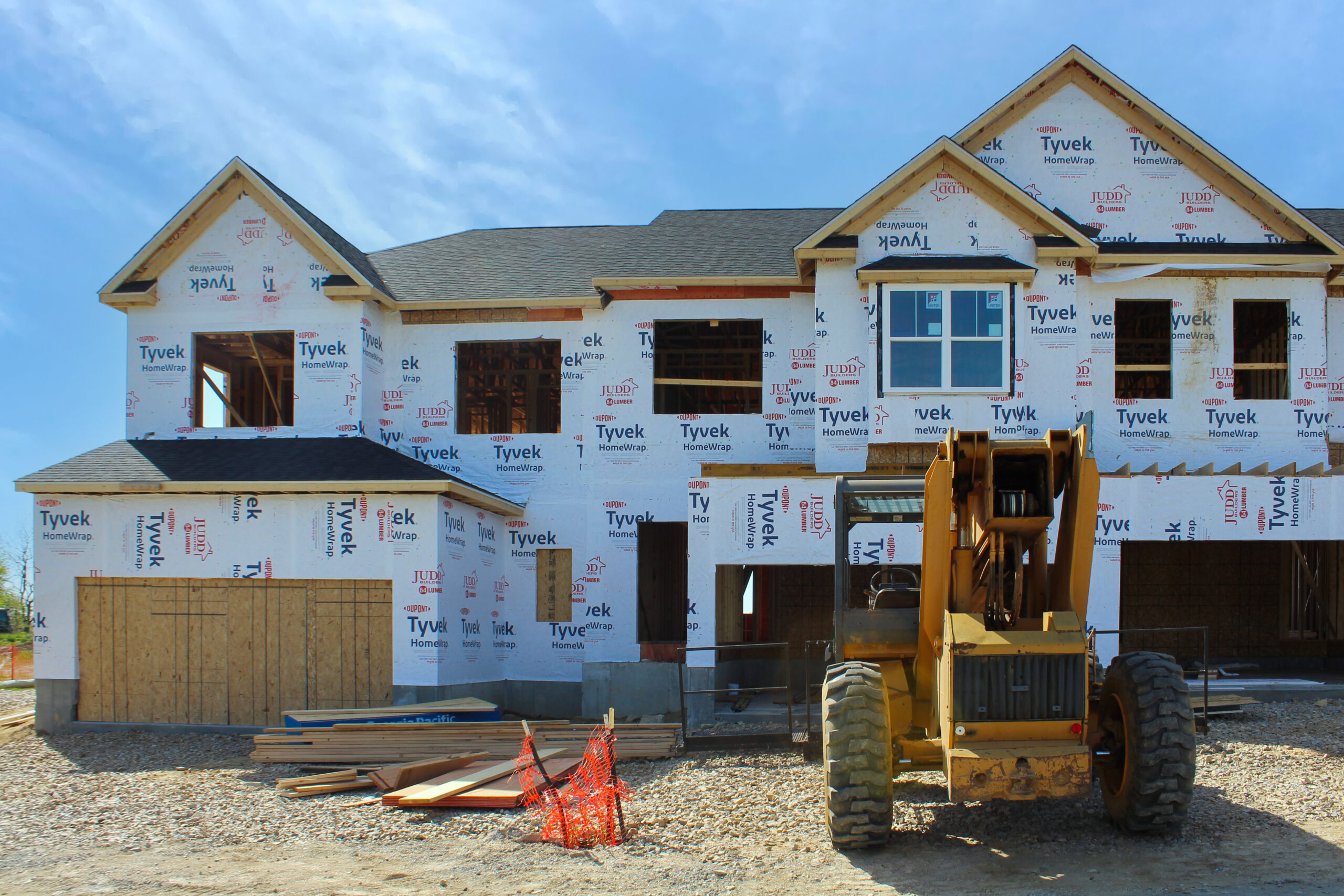 Construction at the Reserve at Cross Creek